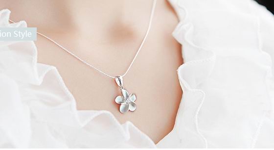 SS11066 S925 Silver Europe retro fashion  necklace